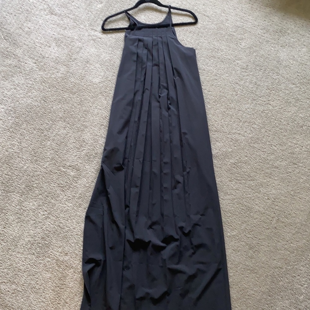 Athleta Pleated Maxi Dress XS